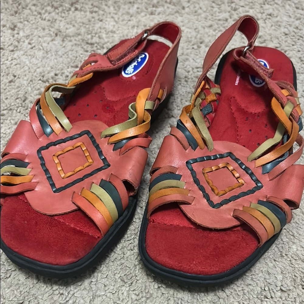 DR SCHOLLS Multicolor Straps Sandals